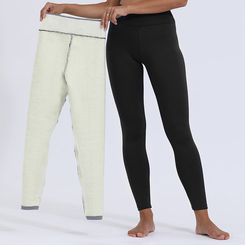 Gefütterte Winter Leggings, die warm hält