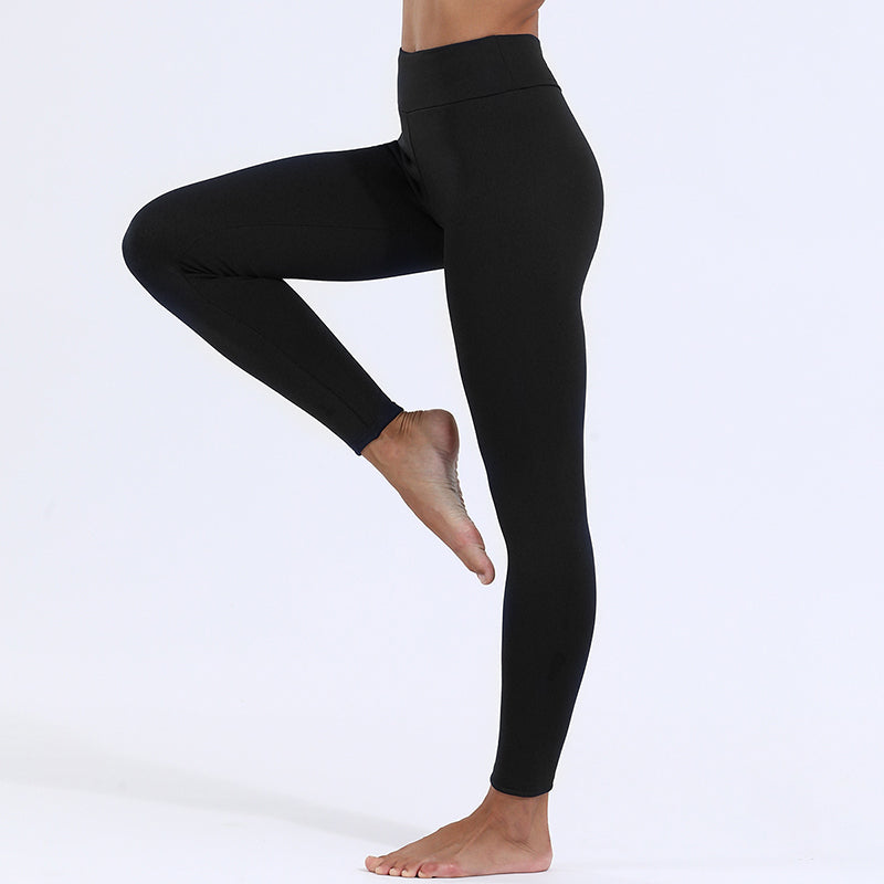 Gefütterte Winter Leggings, die warm hält
