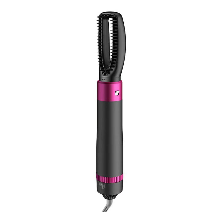 Professionelle 5in1 Warmluftbürste - Lockenwickler und Haarglätter