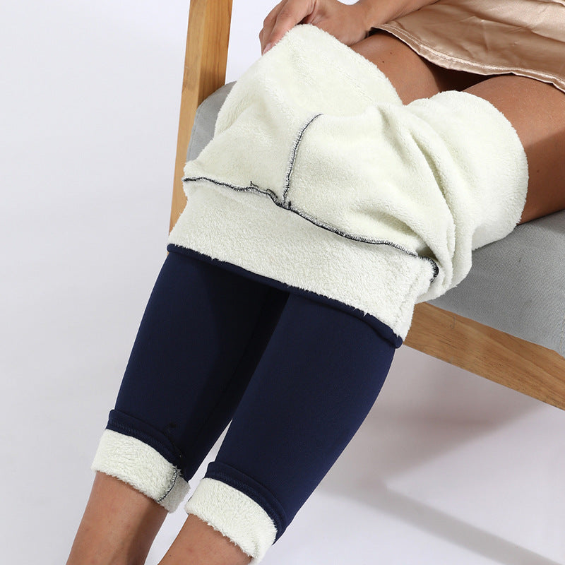Gefütterte Winter Leggings, die warm hält