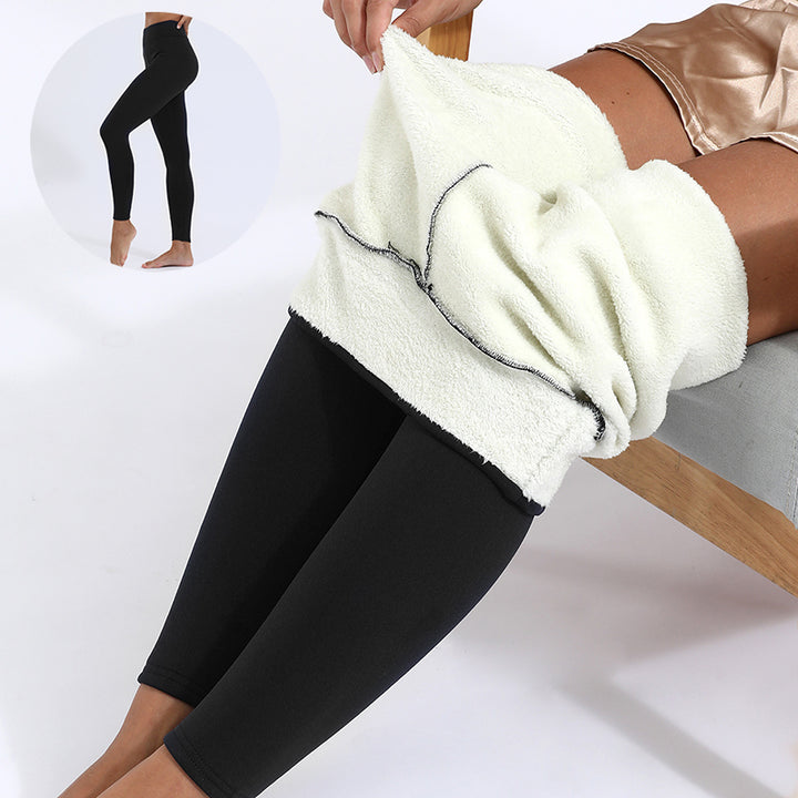 Gefütterte Winter Leggings, die warm hält