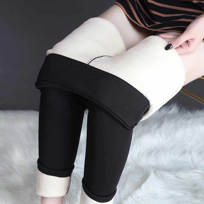 Gefütterte Winter Leggings, die warm hält